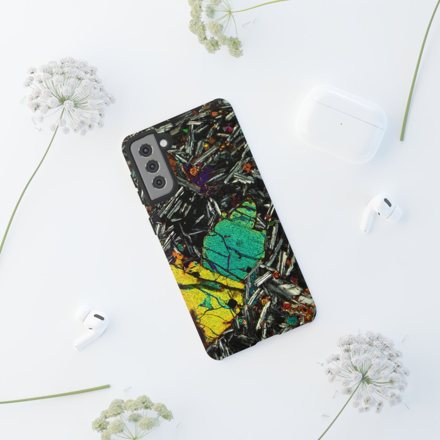 Olivine in Basalt - Phone Case