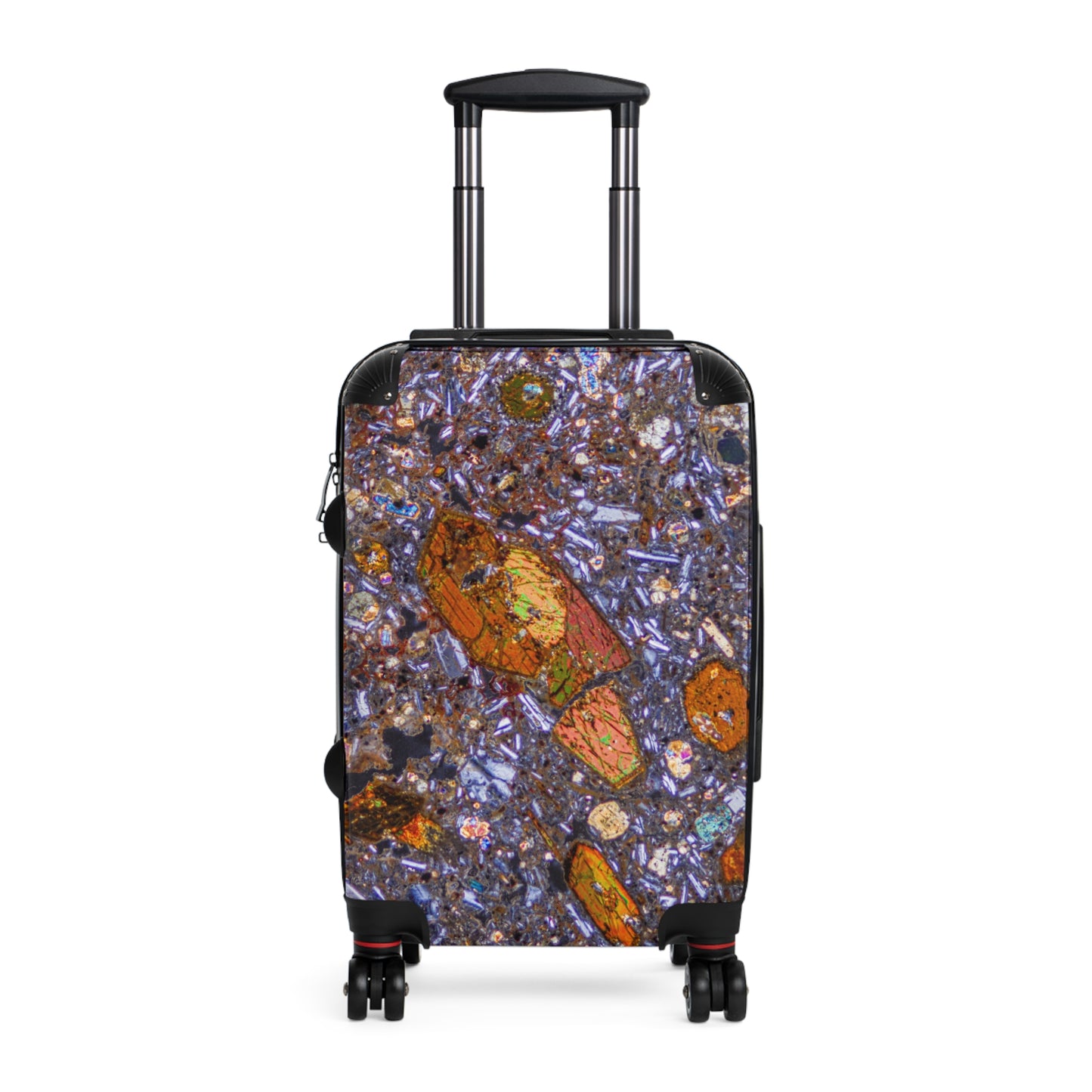 Hornblende in Basalt Travel Suitcase