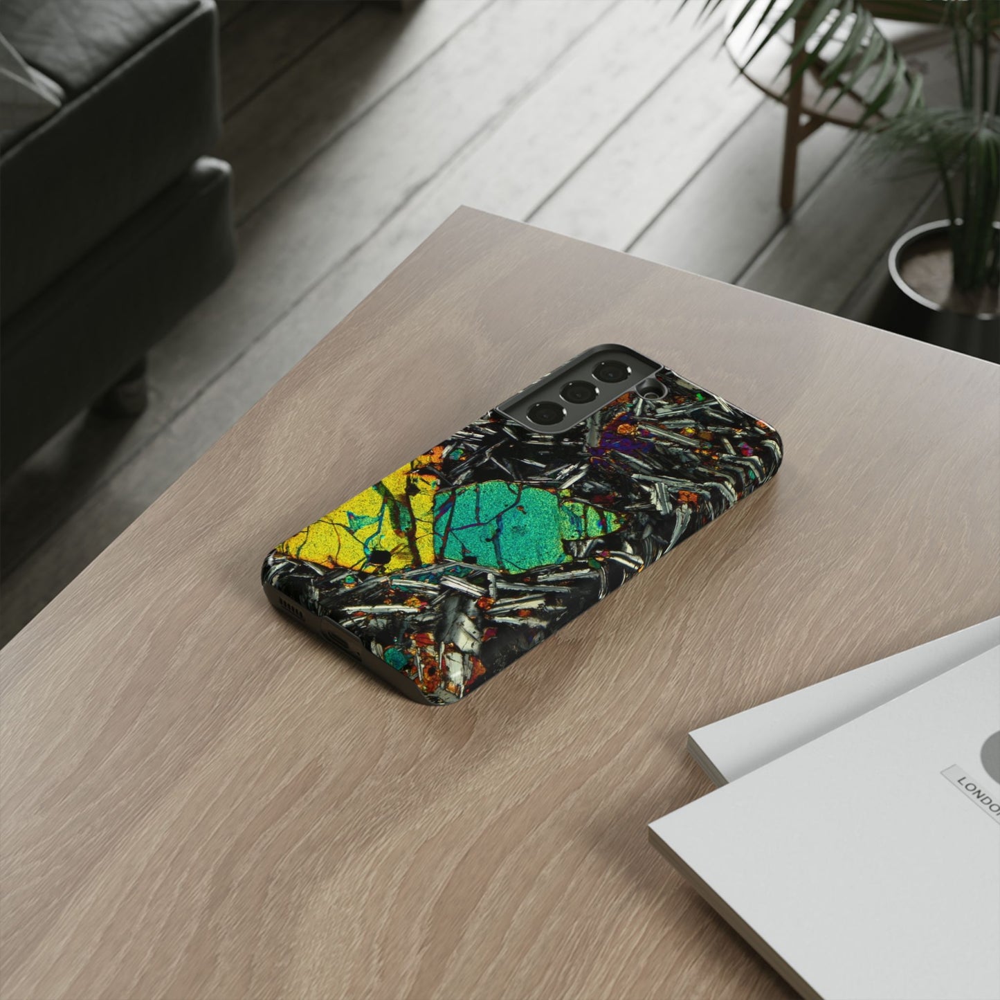 Olivine in Basalt - Phone Case