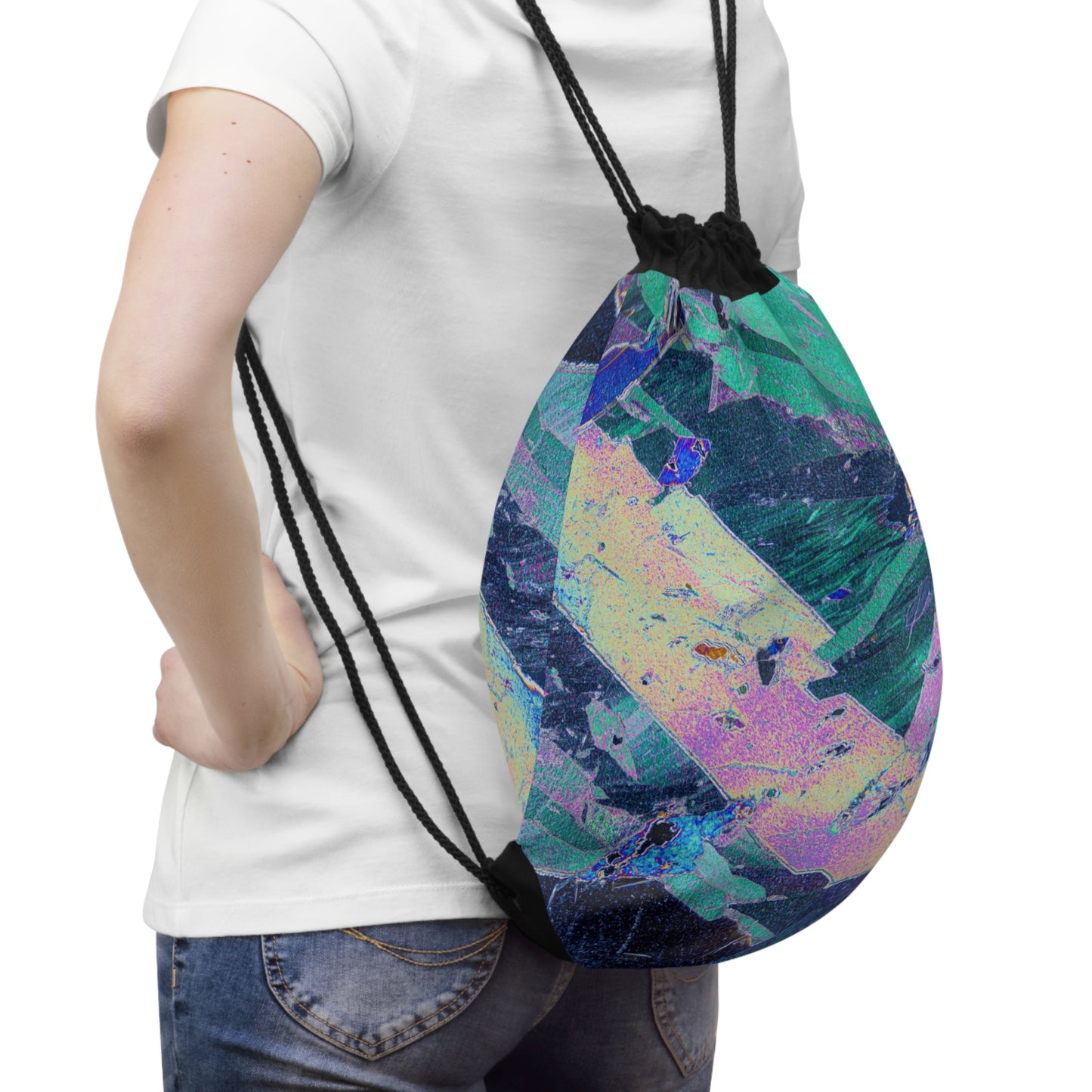 Metamorphic Rock Drawstring Bag