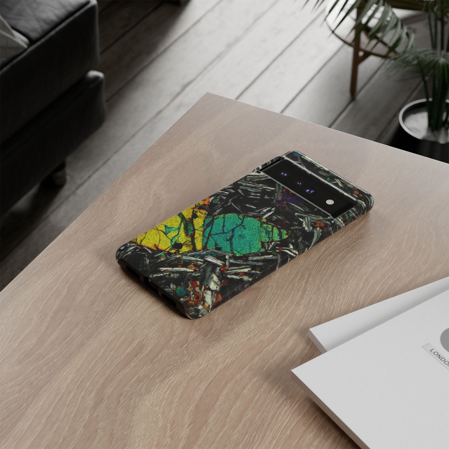 Olivine in Basalt - Phone Case