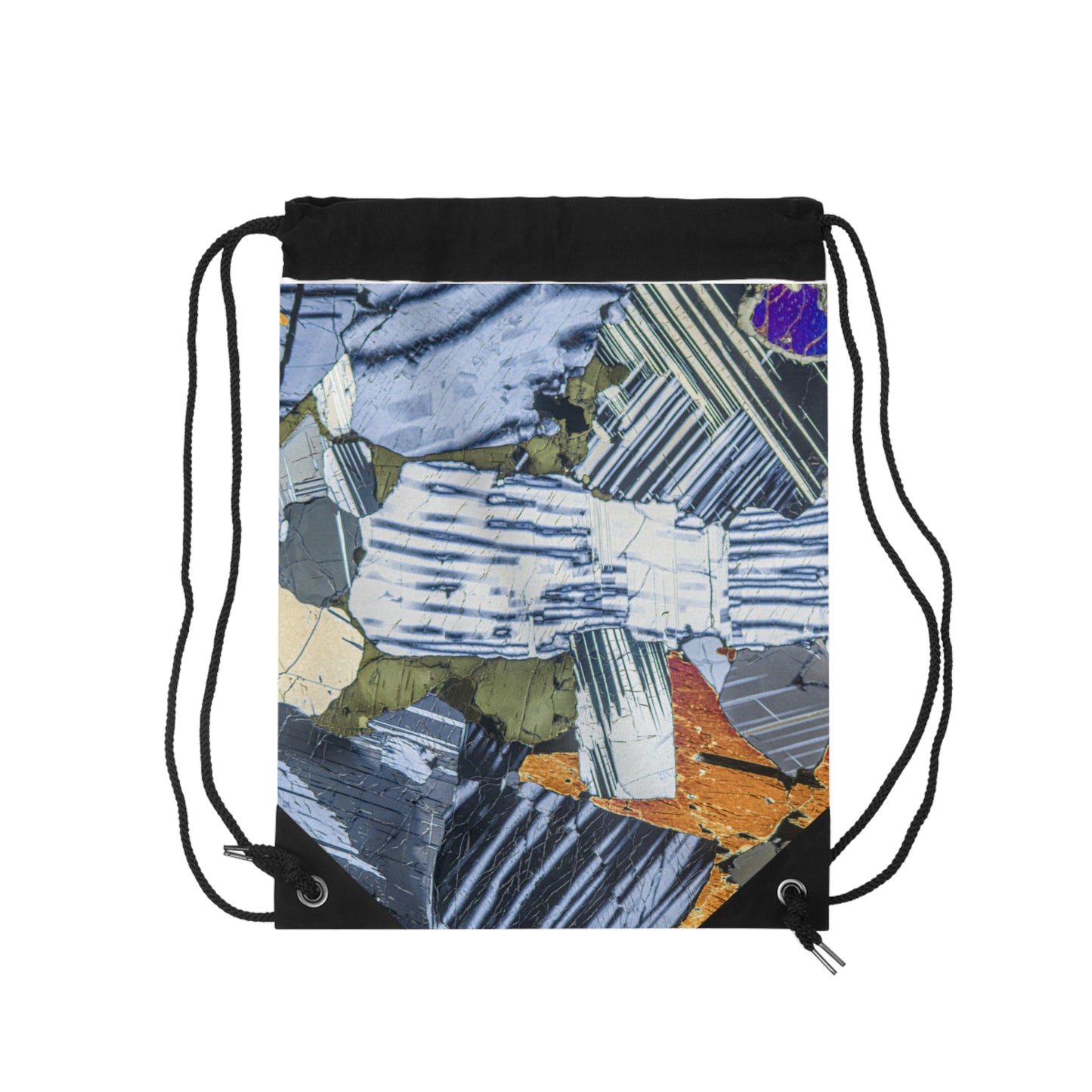 Plagioclase and Pyroxene Drawstring Bag