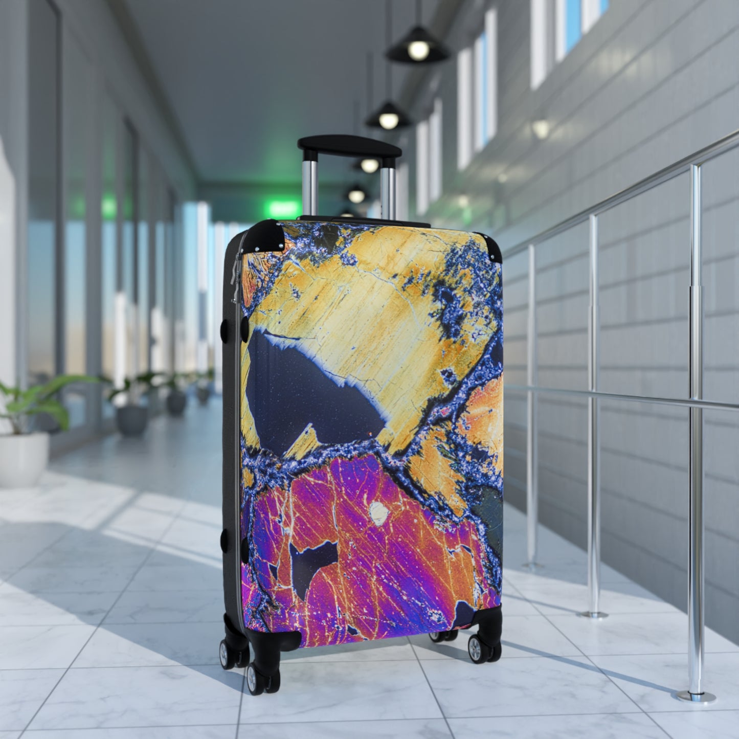 Clinopyroxene Wings Travel Suitcase