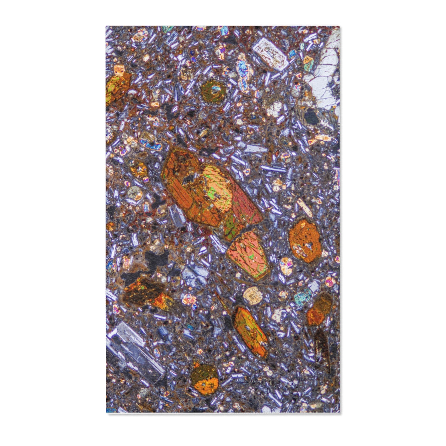 Hornblende with Plagioclase Area Rug