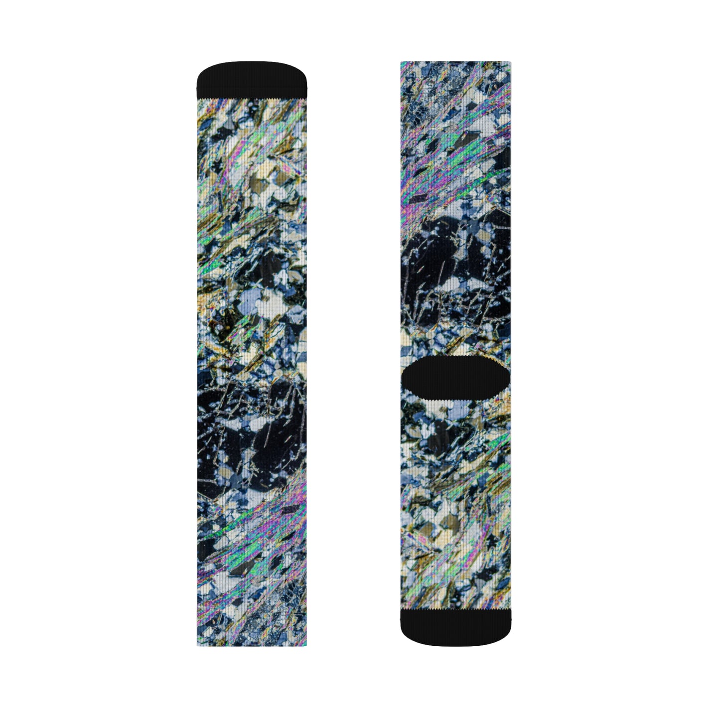 Metamorphosing Garnet Sublimation Socks
