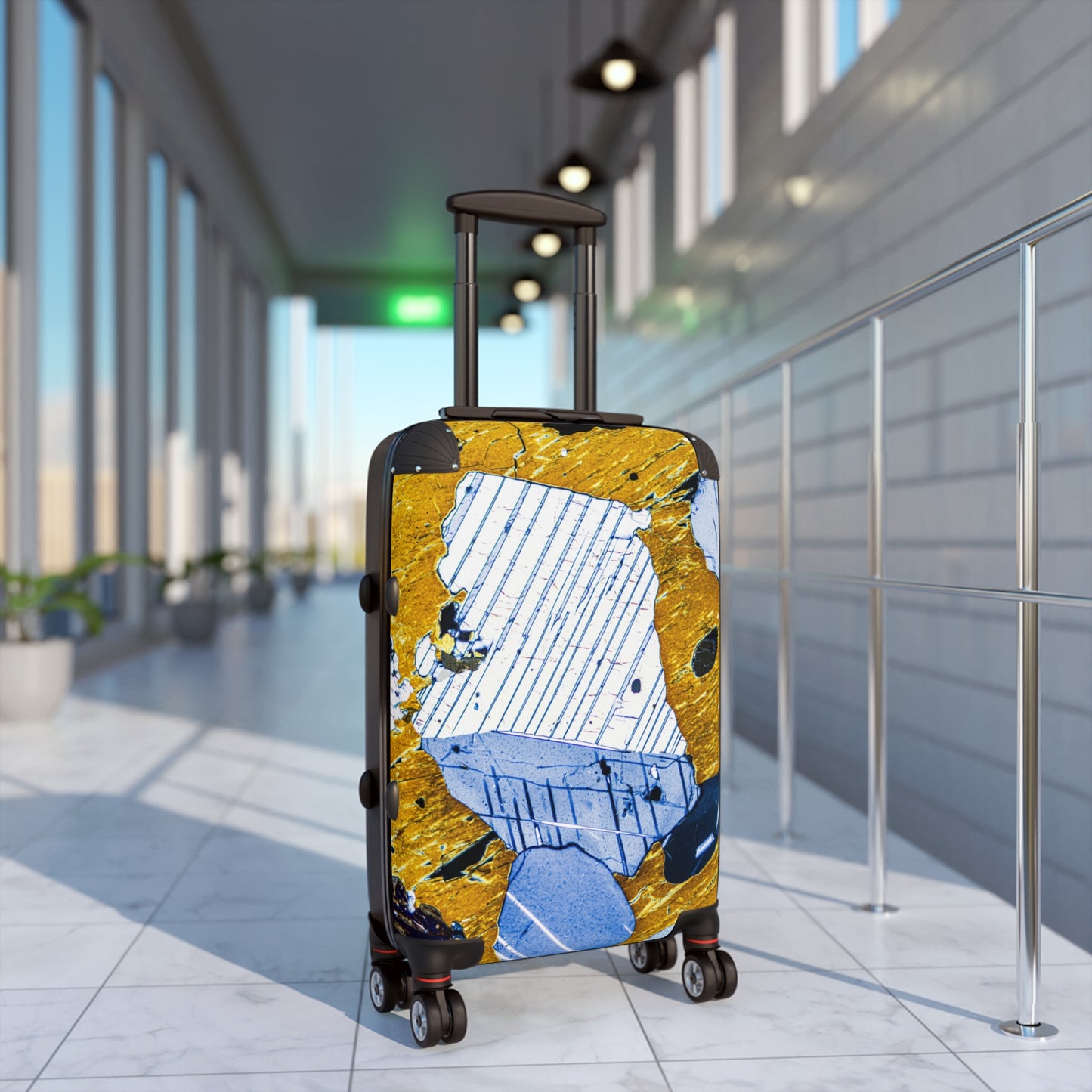 Plagioclase in Pyroxene Travel Suitcase