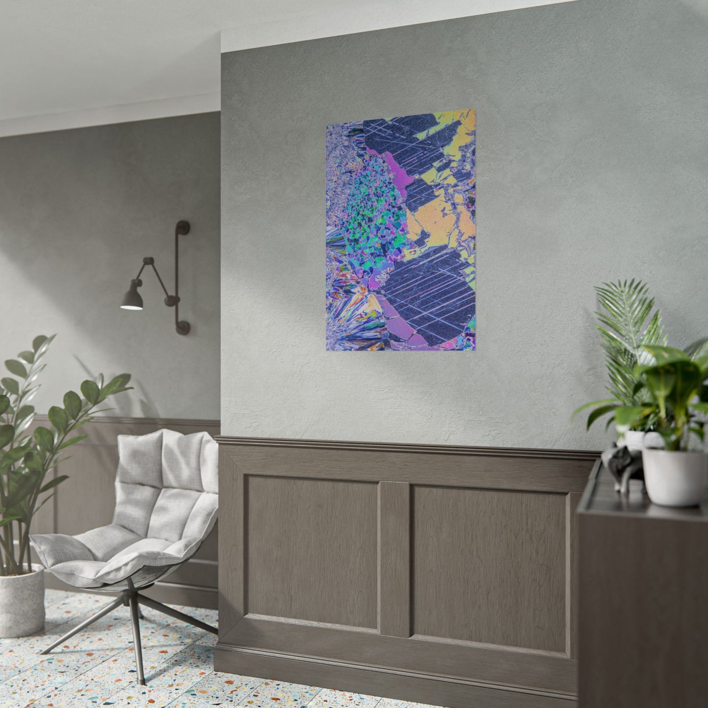 Calcite Rolled Posters