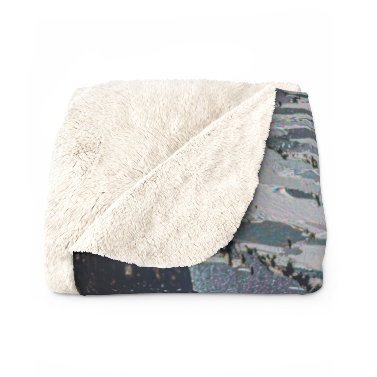 Mineralization Vein Sherpa Fleece Blanket