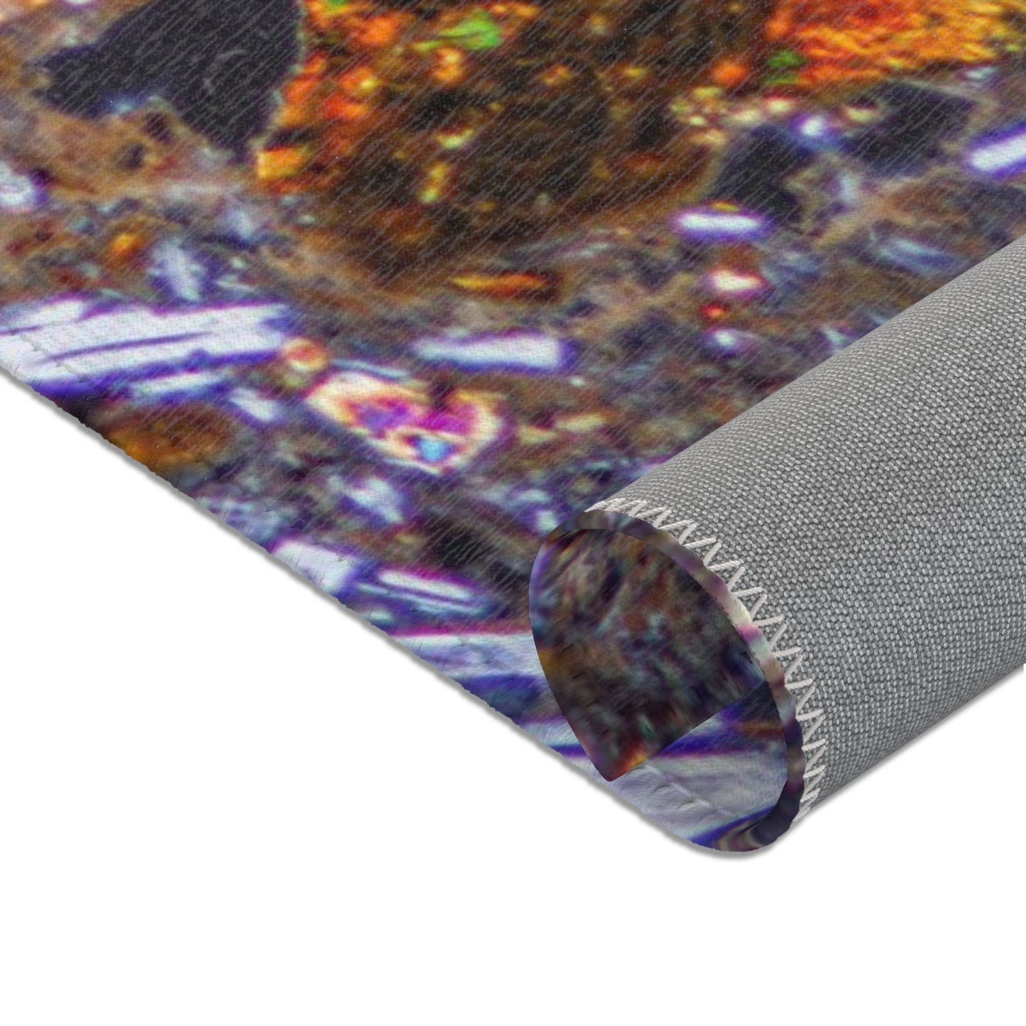 Hornblende with Plagioclase Area Rug