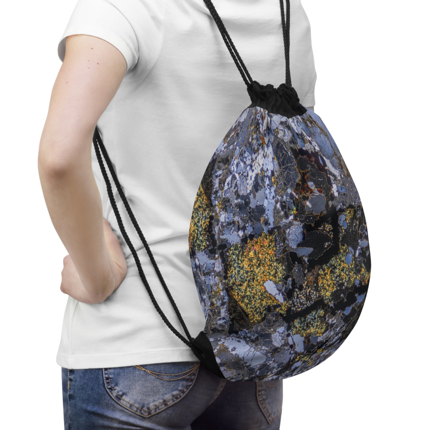 Ore Rock Drawstring Bag