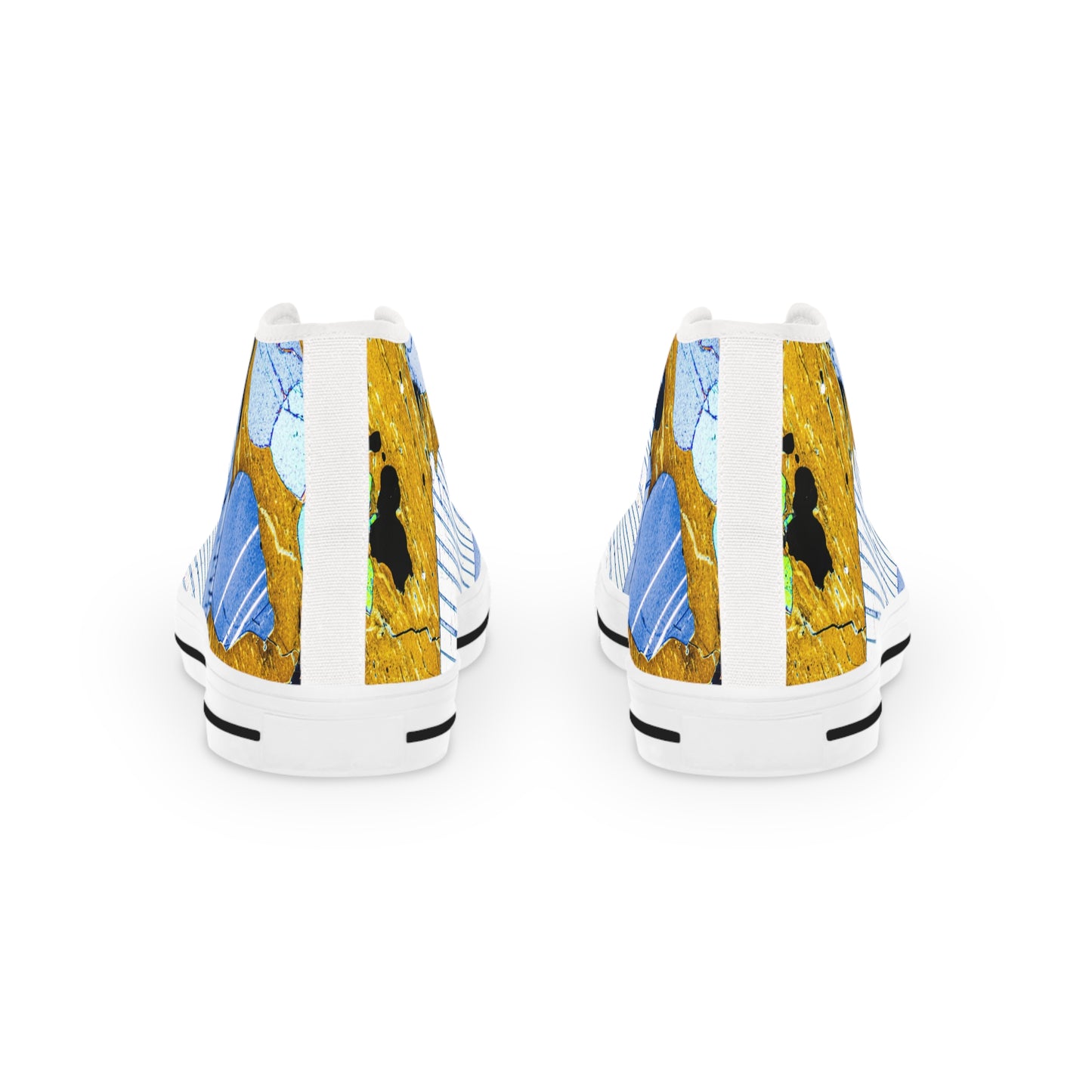 Plagioclase in Pyroxene High Top Sneakers for Men