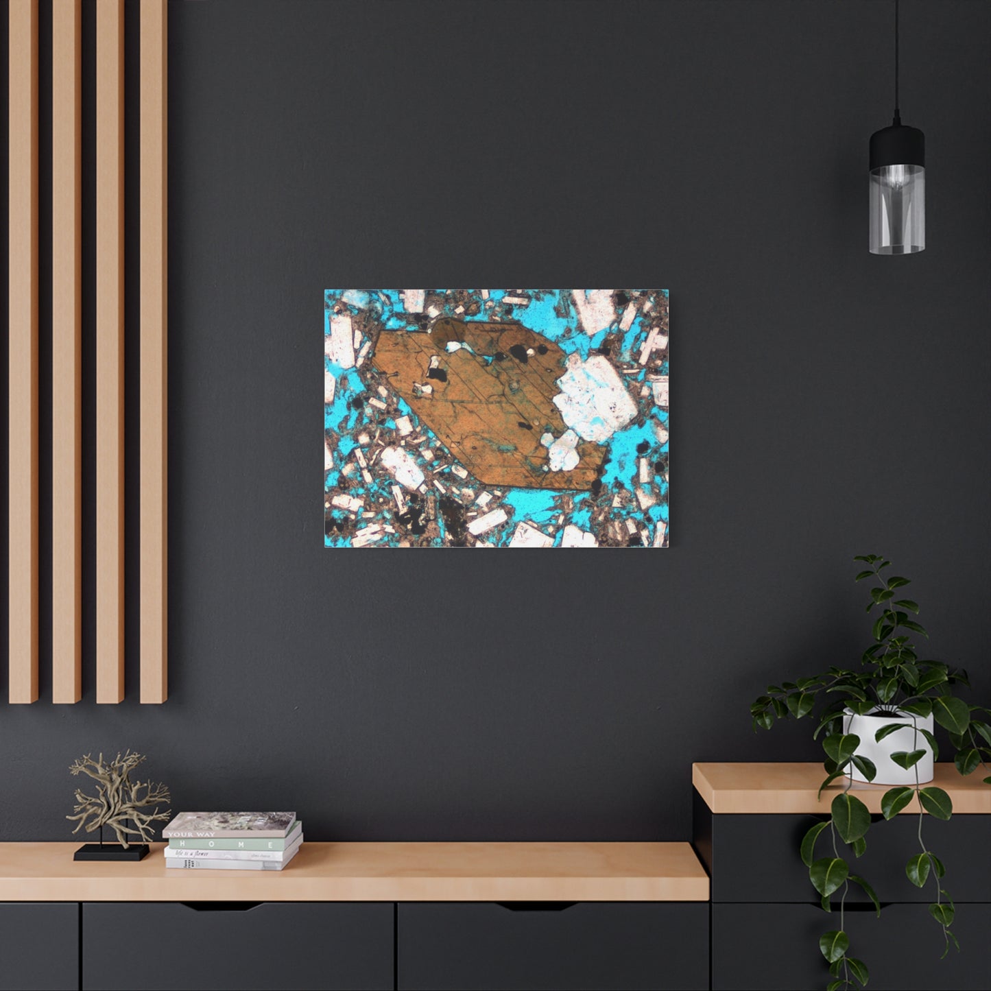 Andesite Matte Canvas, Stretched, 1.25"