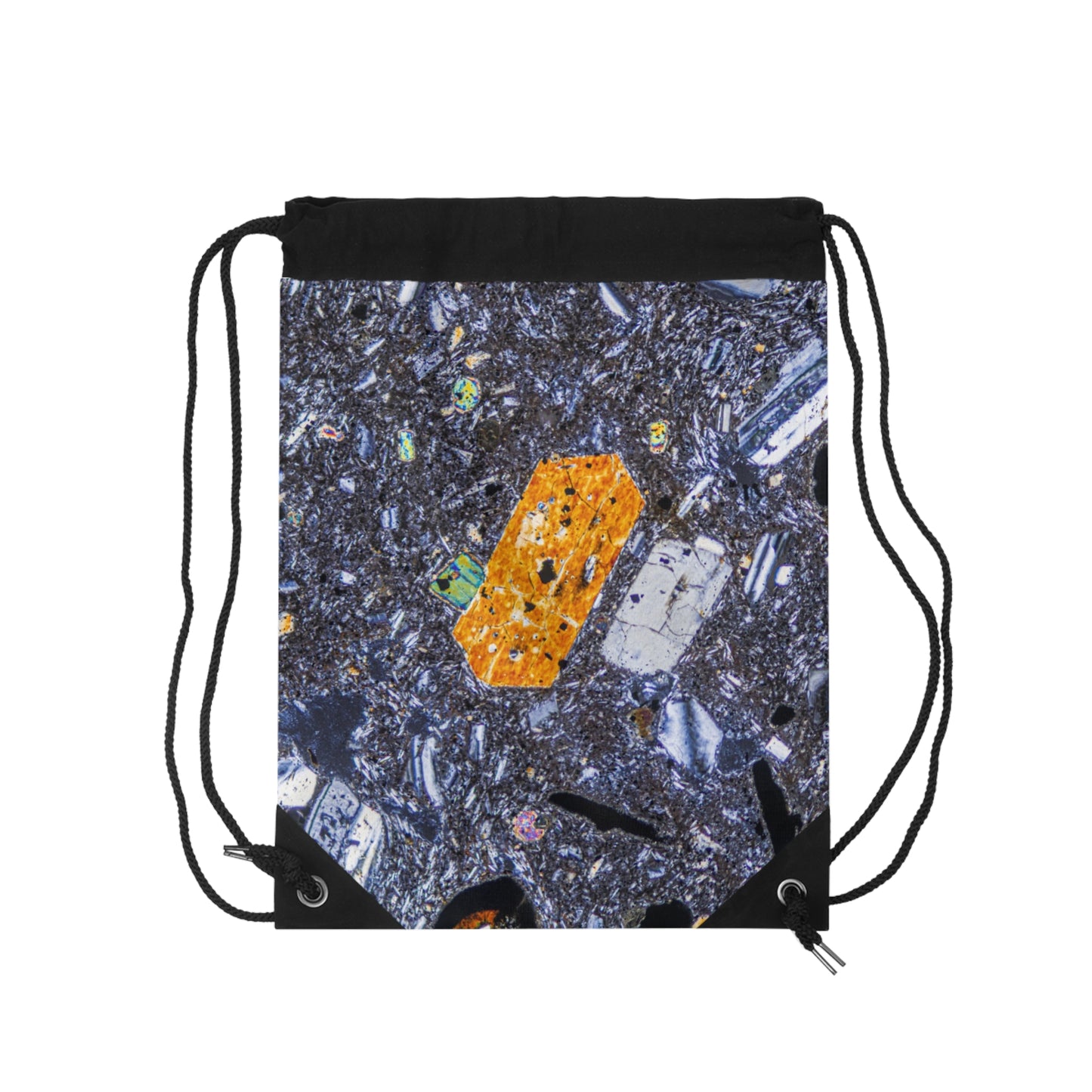 Pyroxene Crystal Drawstring Bag