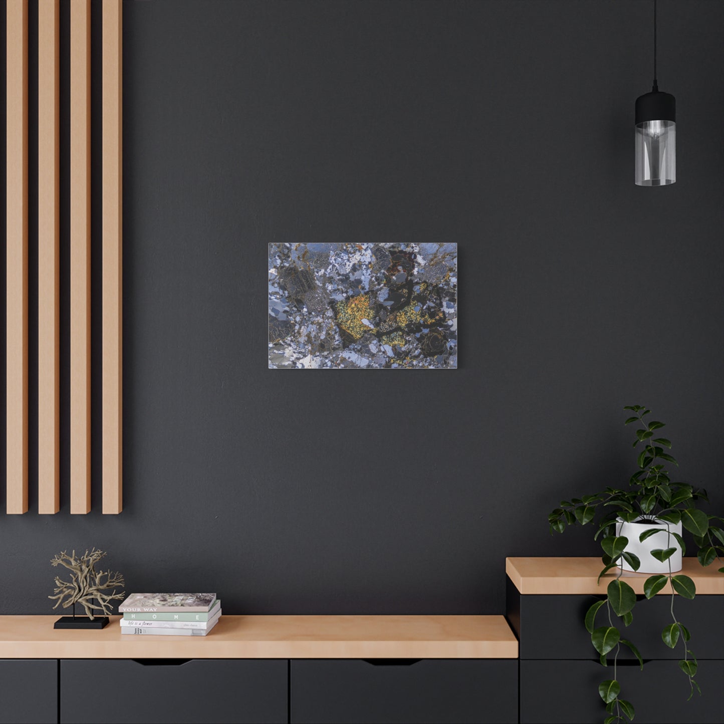 Ore Rock Canvas Wall Art