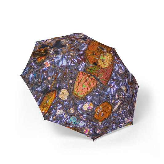 Hornblende in Basalt Foldable Umbrella