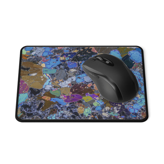 Gabbro with Olivine/Pyroxene Small Mouse Pad