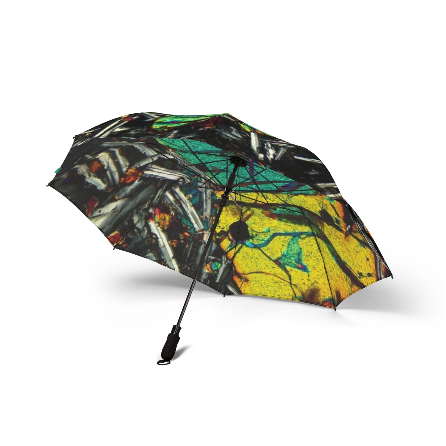 Olivine in Basalt Foldable Umbrella