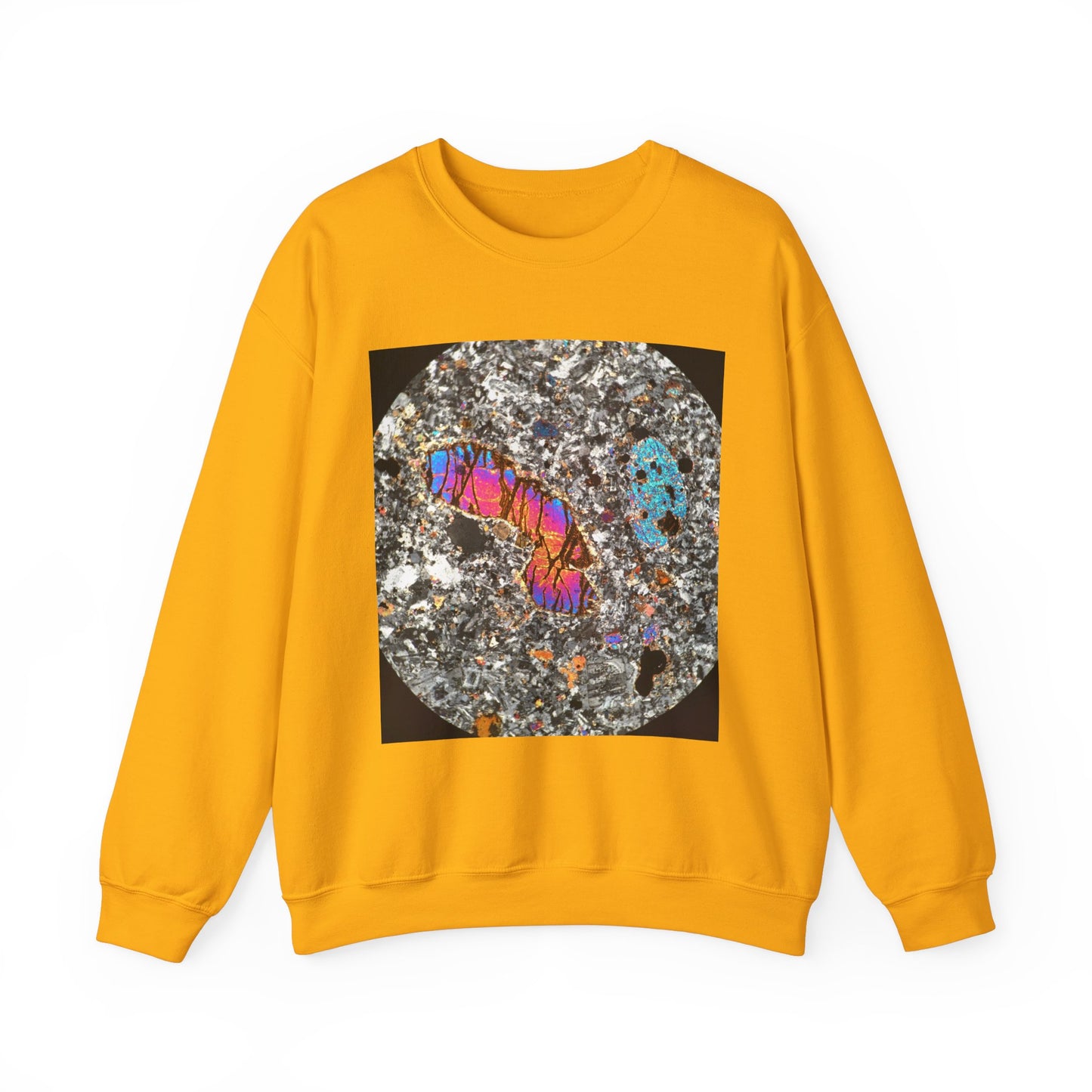 Olivine surrounded by Plagioclase - Heavy Blend™ Crewneck Sweatshirt