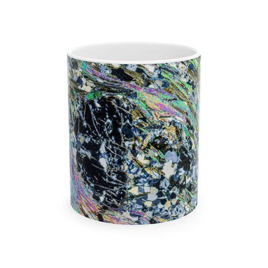 Metamorphosing Garnet Ceramic Mug