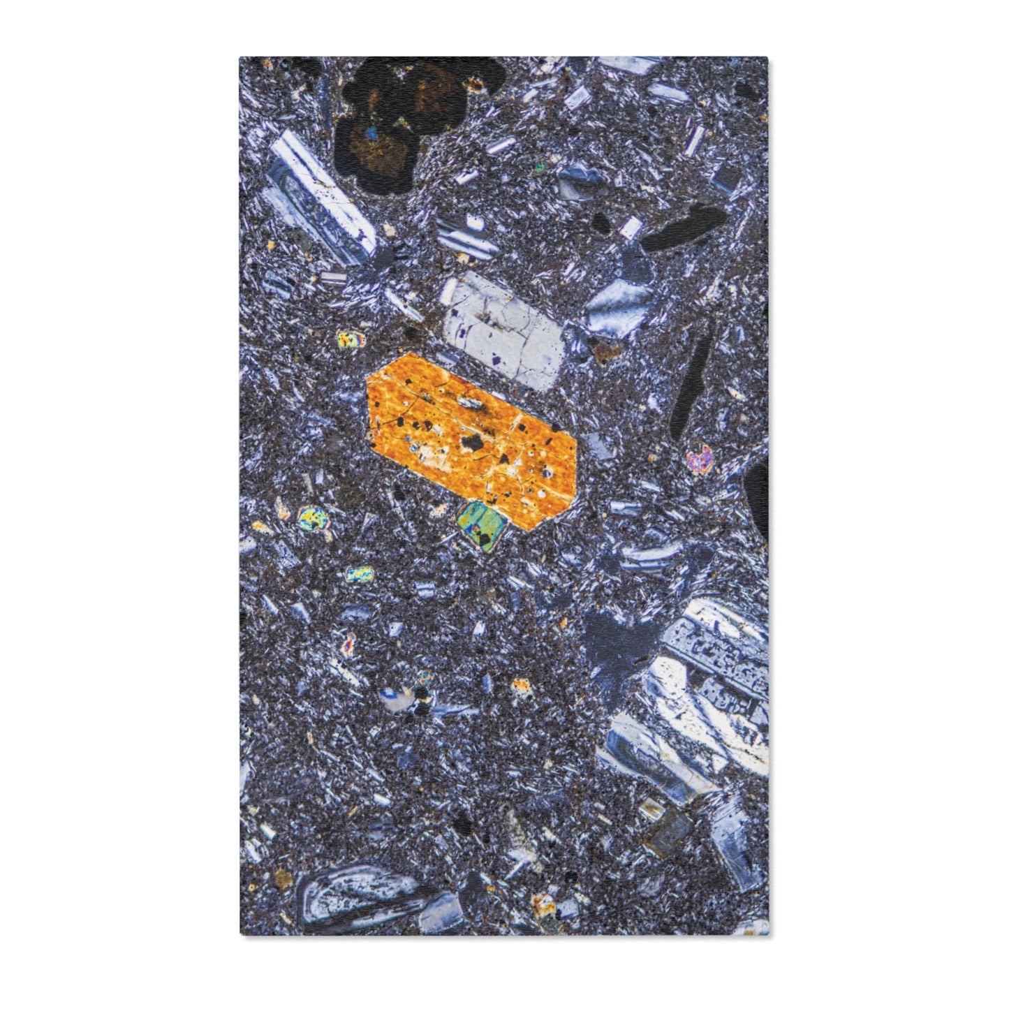 Pyroxene Crystal Area Rug