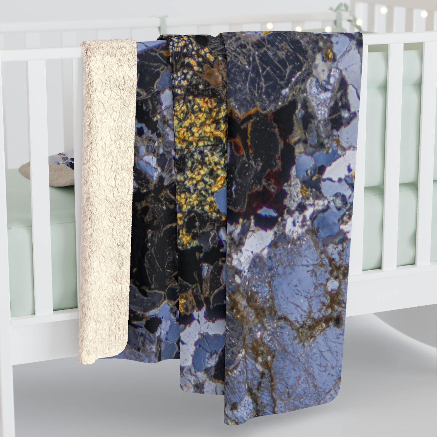 Ore Rock Sherpa Fleece Blanket