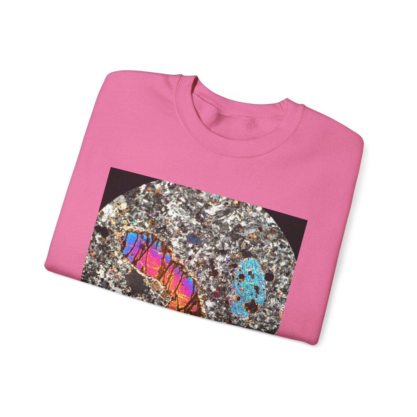 Olivine surrounded by Plagioclase - Heavy Blend™ Crewneck Sweatshirt