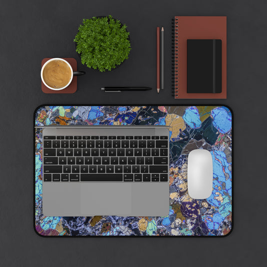 Gabbro Pyroxene/Olivine Desk Mat