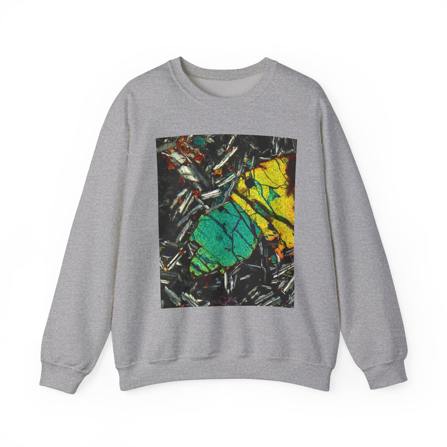 Olivine In Basalt - Heavy Blend™ Crewneck Sweatshirt