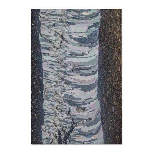 Mineralization Vein Rock Area Rug