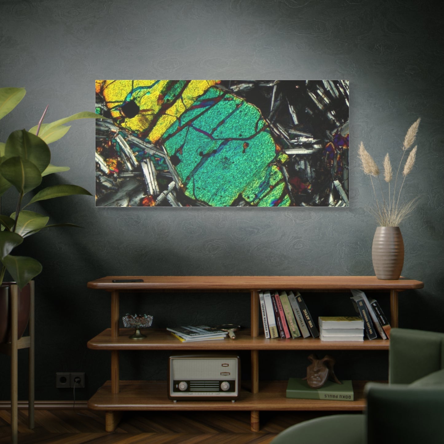 Olivine in Basalt Matte Canvas, Stretched, 1.25"