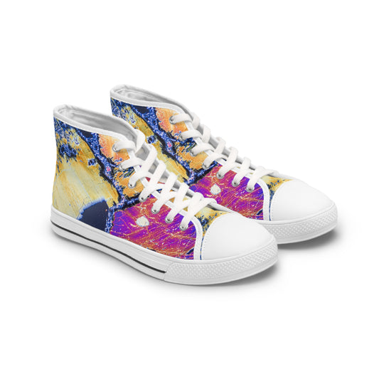 Clinopyroxene Wings Women's High Top Sneakers