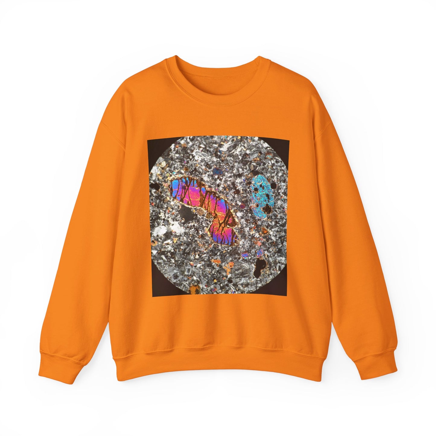 Olivine surrounded by Plagioclase - Heavy Blend™ Crewneck Sweatshirt