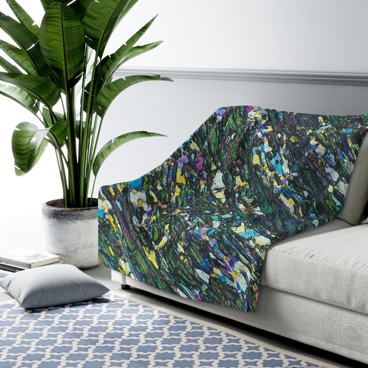 GreenSchist Sherpa Fleece Blanket