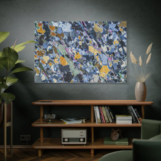 Blueschist Canvas Wall Art