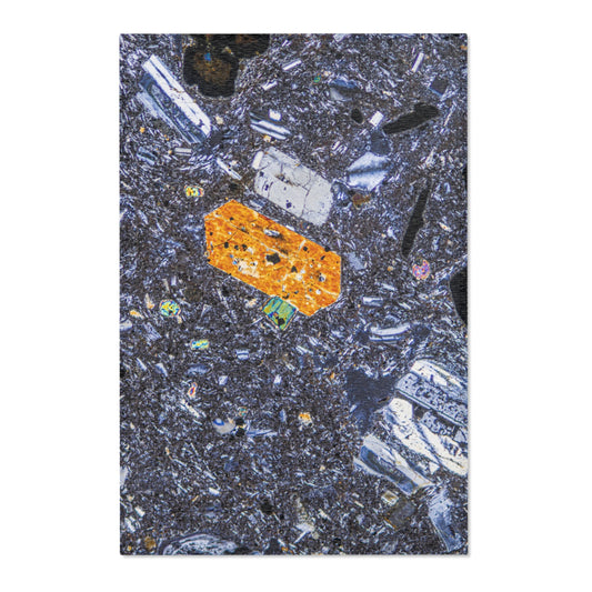 Pyroxene Crystal Area Rug