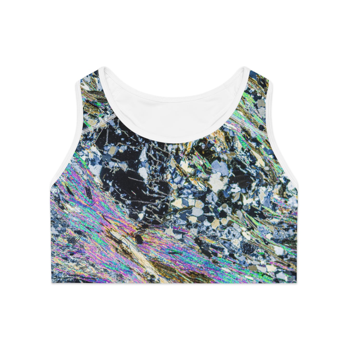 Metamorphosing Garnet Sports Bra