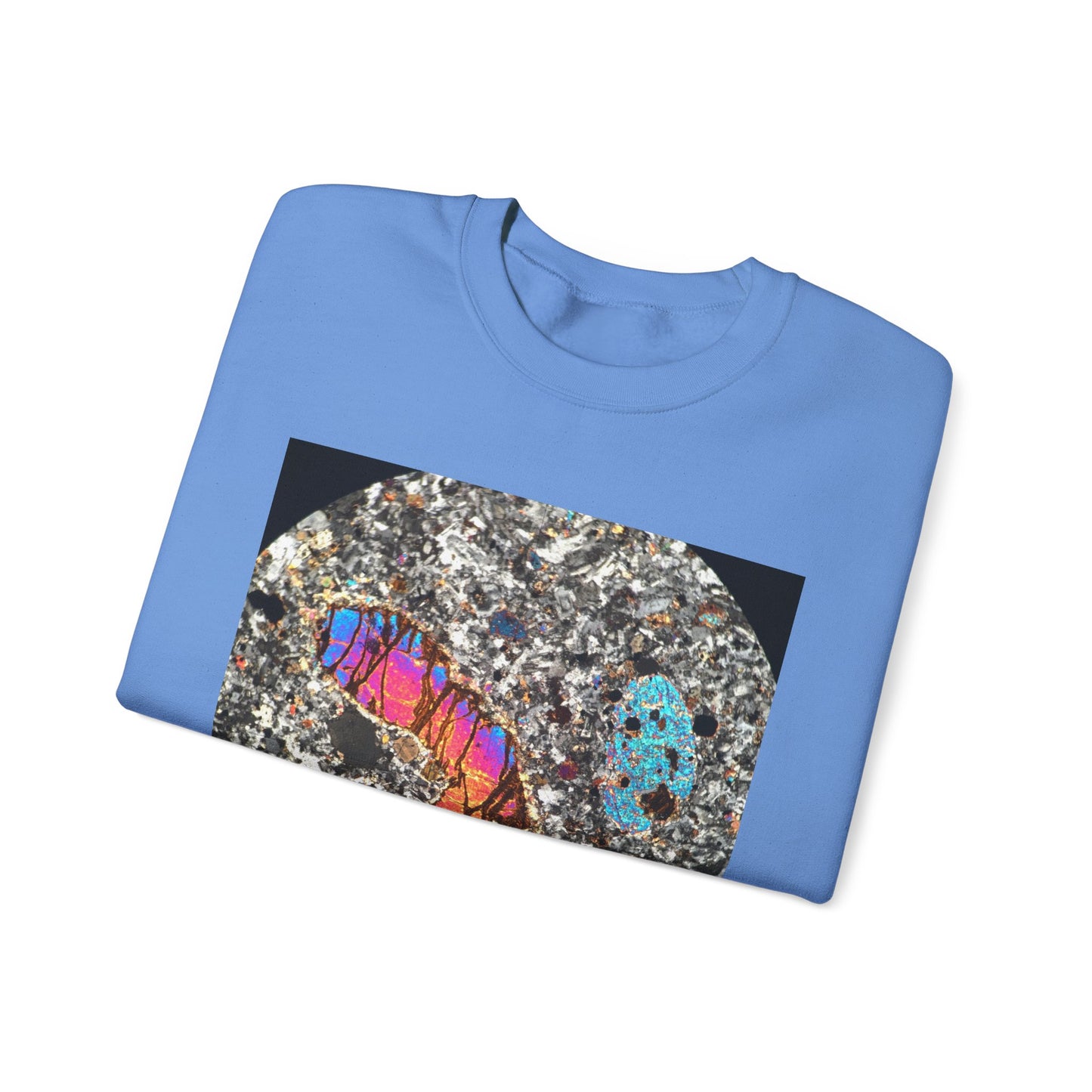 Olivine surrounded by Plagioclase - Heavy Blend™ Crewneck Sweatshirt