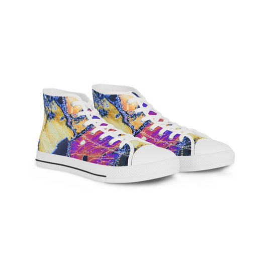 Clinopyroxene Wings High Top Sneakers for Men