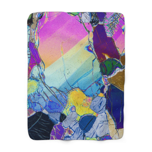 Peridotite Sherpa Fleece Blanket