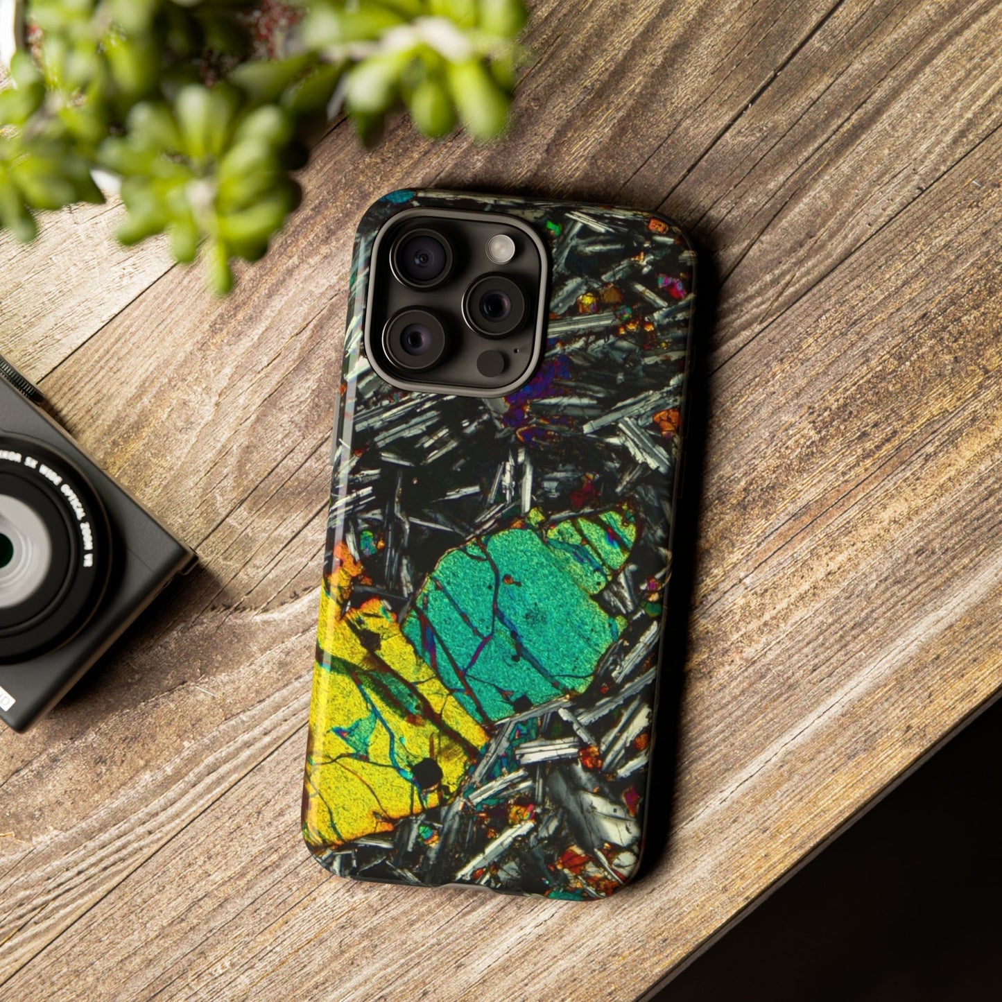 Olivine in Basalt - Phone Case