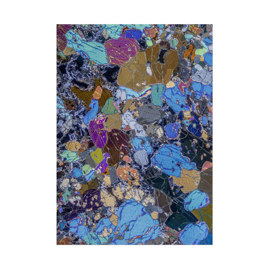 Gabbro with Olivine/Pyroxene Rolled Posters