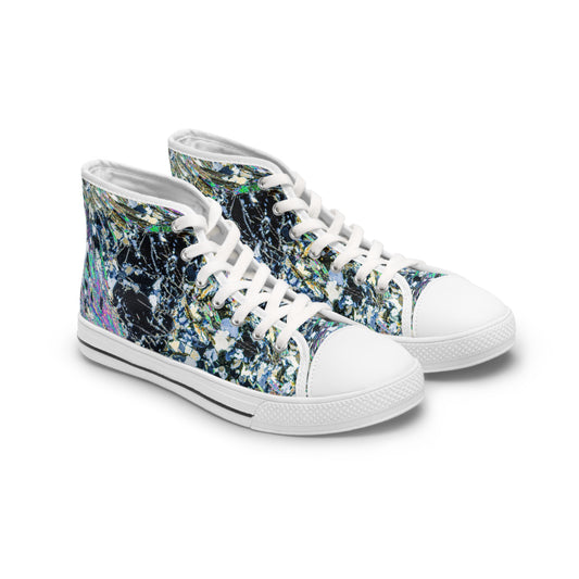 Metamorphosing Garnet Women's High Top Sneakers