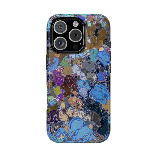 Gabbro Pyroxene/Olivine Colorful Tough Phone Case