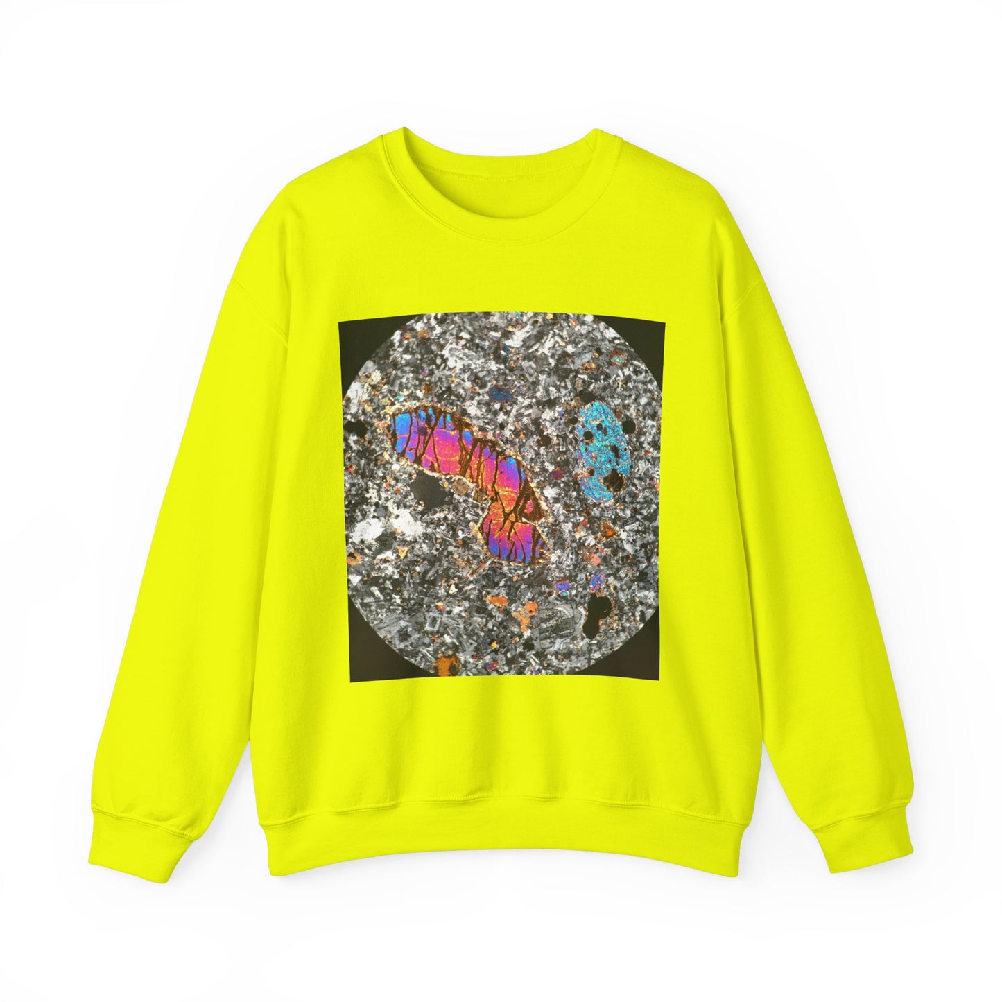 Olivine surrounded by Plagioclase - Heavy Blend™ Crewneck Sweatshirt