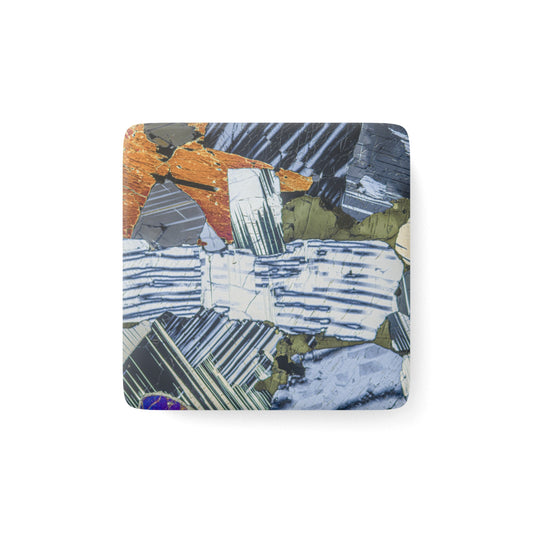 Plagioclase and Pyroxene Porcelain Magnet