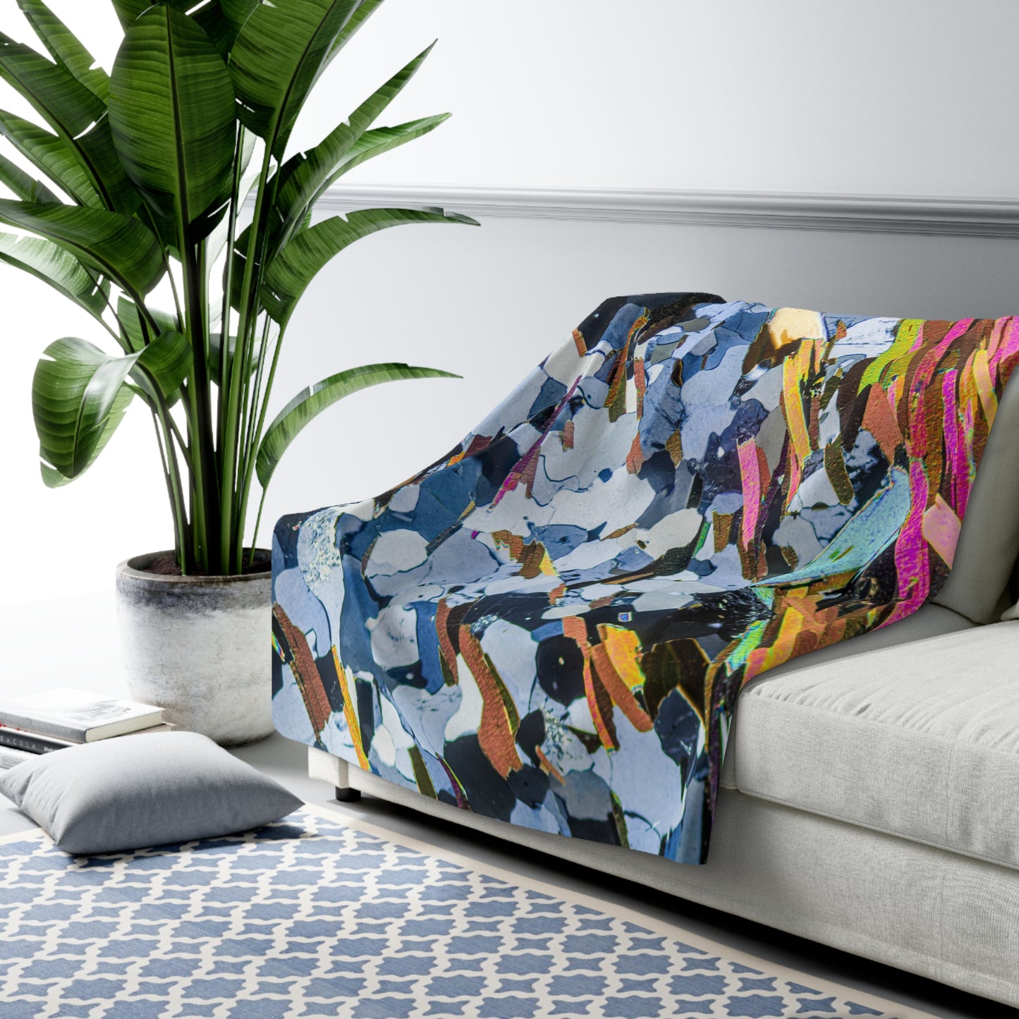 Mica Schist 2.0 Fleece Blanket