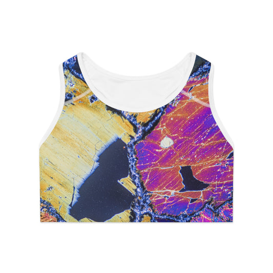 Clinopyroxene Wings Sports Bra