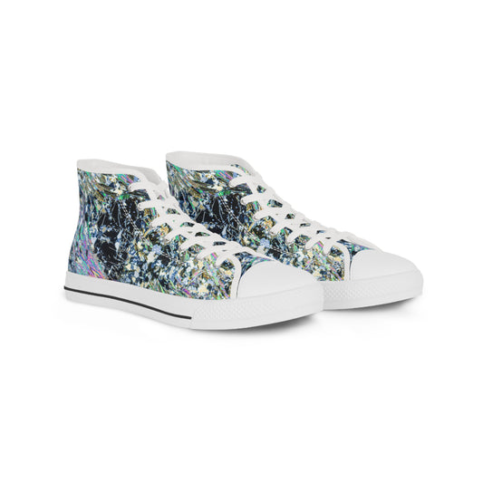 Metamorphosing Garnet High Top Sneakers for Men