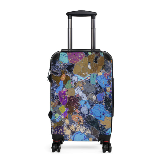 Gabbro with Pyroxene/Olivine Travel Suitcase