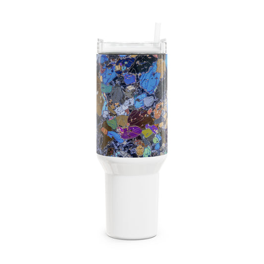 Gabbro with Olivien/Pyroxene Tumbler 40 oz